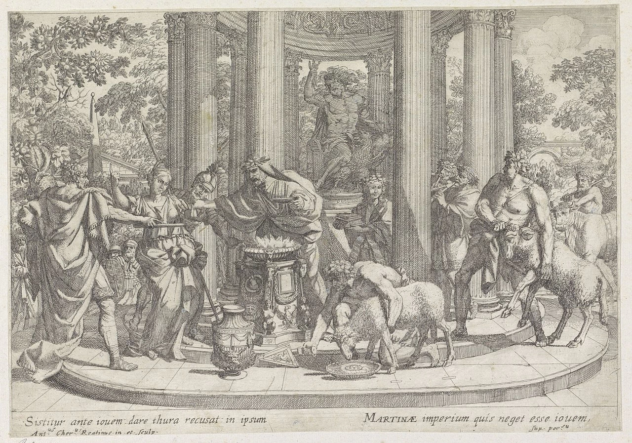 Martirio di santa Martina